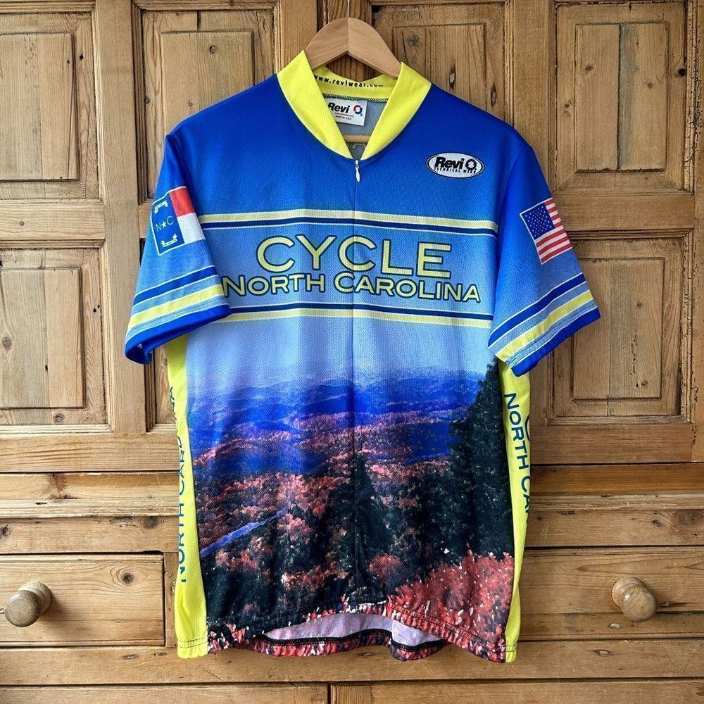 Reviwear XL Visit North‎ Carolina Cycling Shirt